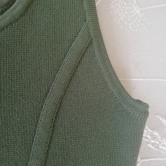 Aritzia Baton Green Corset Style Crop Top - Picture 5 of 5